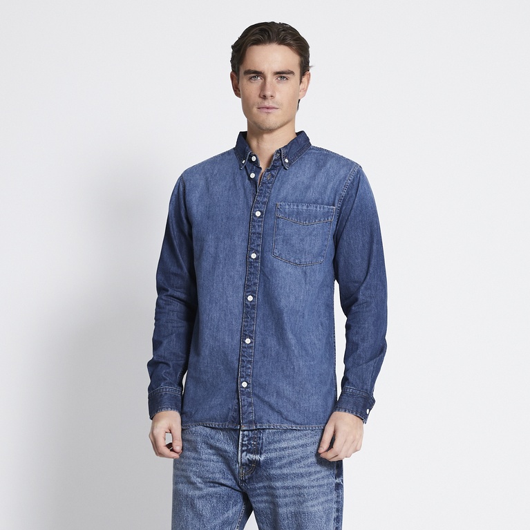 Denim shirt "Dakota" Denim blue